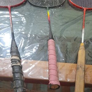 Badminton Combo Set Of 3 ( Without String)