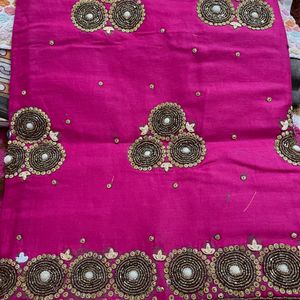 @300 Rs Cotton Nalki Work Unstiched Suit Ma