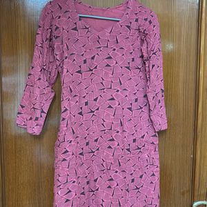 Pink Kurti