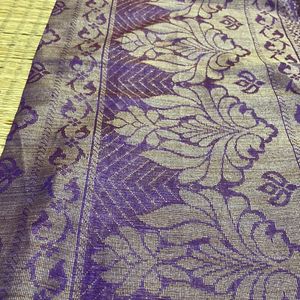 Offer: Purple Double Shaded Saree For Grabs
