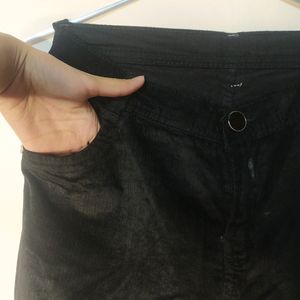 Black Velvet Jeans