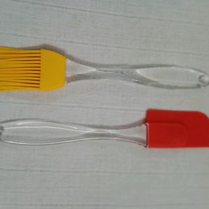 Silicone Oil Brush & Spatula