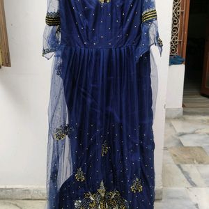 Beautifull Nett Ethnic Gown