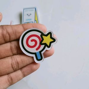 4pcs Kawaii Brooch Pins