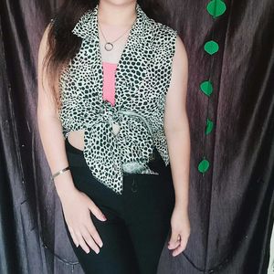 Leopard Print Shrug