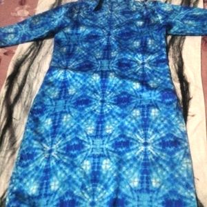 Poly Silk New Kurti.