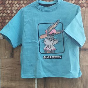 Crop Tshirt ( Bugs Bunny)