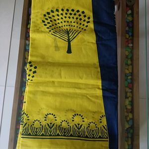 Mulmul Pure Cotton Saree