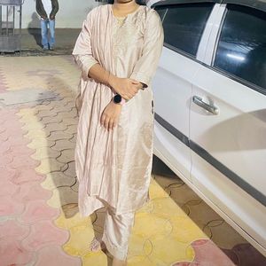 Kurta Pant With Dupatta Set