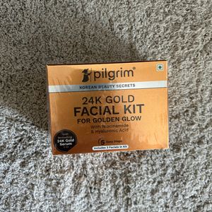 Pilgrim - Gold Facial Kit