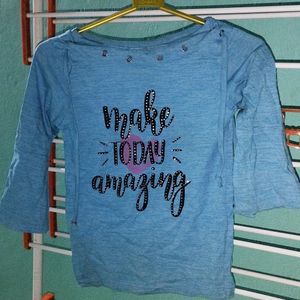 Blue Women Top