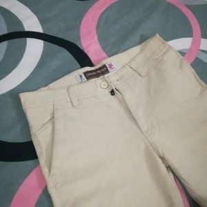 Beige Color Jeans With Affordable Price