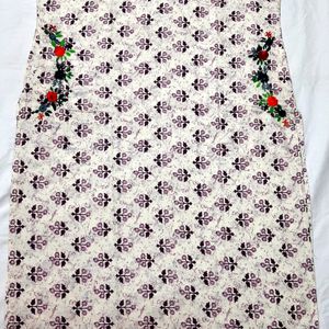 BEAUTIFUL Hand Embroidery Work Pure Cotton Kurti