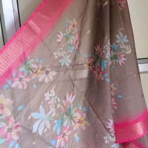 Rose Pink Colour Kurta Set With Dupatta