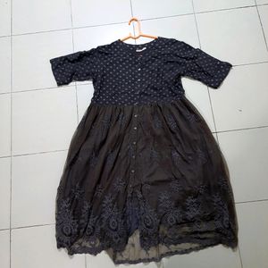 Women Button Dress