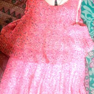 Girls Pink Frock