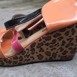 Animal Print Sandel