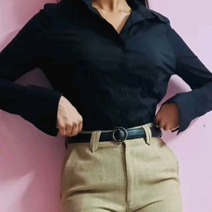 Affordable And Stylish Black Shirt.