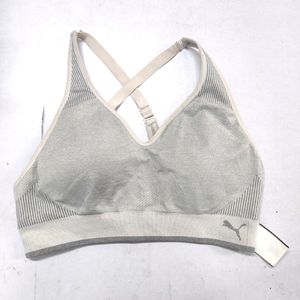 PUMA Women's Seamless Sports Bra Removable Cups