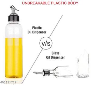 New Clear Plastic Oil Dispenser, 1000ml Capacity