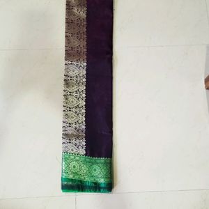 Cotton Silk Plain Saree