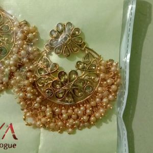 gajra set golden