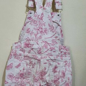 Denim Pinafore For Girls