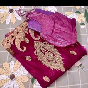 Negotiable Pink Designer Saree 💕