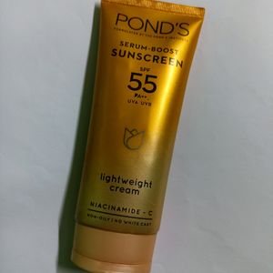 SERUM-BOOST SUNSCREEN