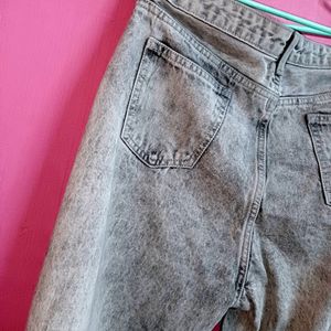 Tokyo Talkies Grey Mom Jeans