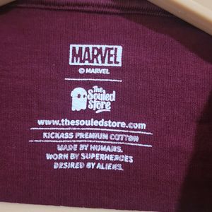 Maroon Marvel Tee