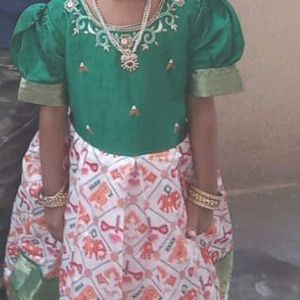 Aari Work Traditional Frock