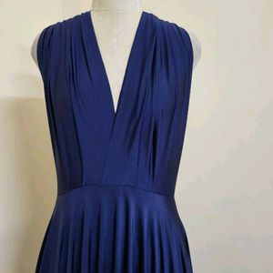 Navy Blue Gown