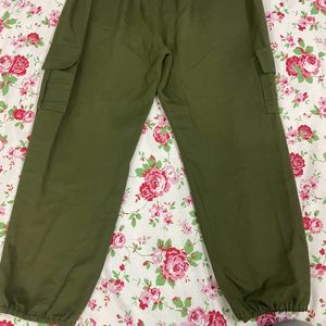 Army Green (olive) Cargo With Side Pockets