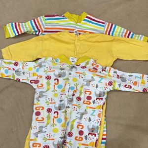 Cotton Rompers For New Born Babies Unisex