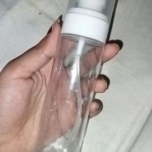 Empty Bottle Of Plum Rose Water