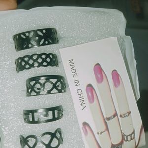 Fashionable 5 Set Of Finger Ring 💍