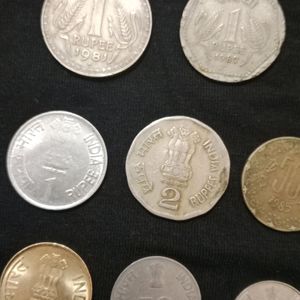 Rare Indian Currency-Set Of 13(Coins)