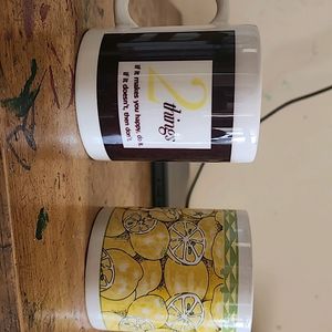 Set Of 2 Coffee Mugs In Perfect Condition