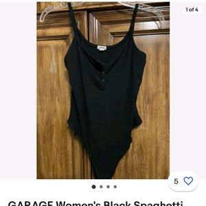 Black Garage Bodysuit (S)