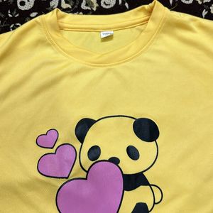 Panda Tshirt For Women