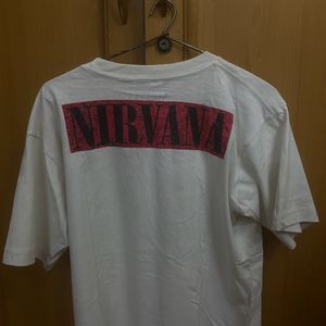 Nirvana Tshirt Medium Size Unisex