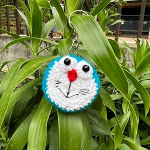 Doraemon Keychain,Bag Charms , Crochet 🧶 Handmade