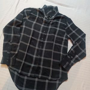 Black Check Shirt