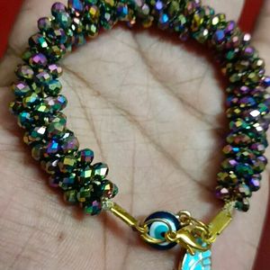 Crystal Bracelet With Charm