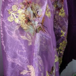 Purple Long Gown