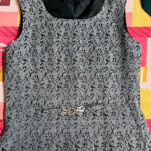 Women Charcoal Stylish Top