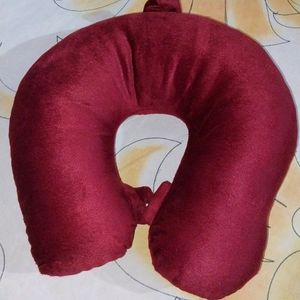 Soft Fibre Filled Neck Pillow for Car