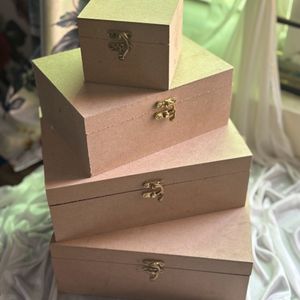 MDF wooden BOX | 10”, 10x7”, 8x6” & 4”