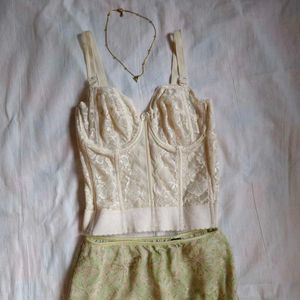 White Corset Fairycore Mermaid Pinterest Y2k Top